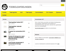Tablet Screenshot of fodbold.ifalliancen.dk